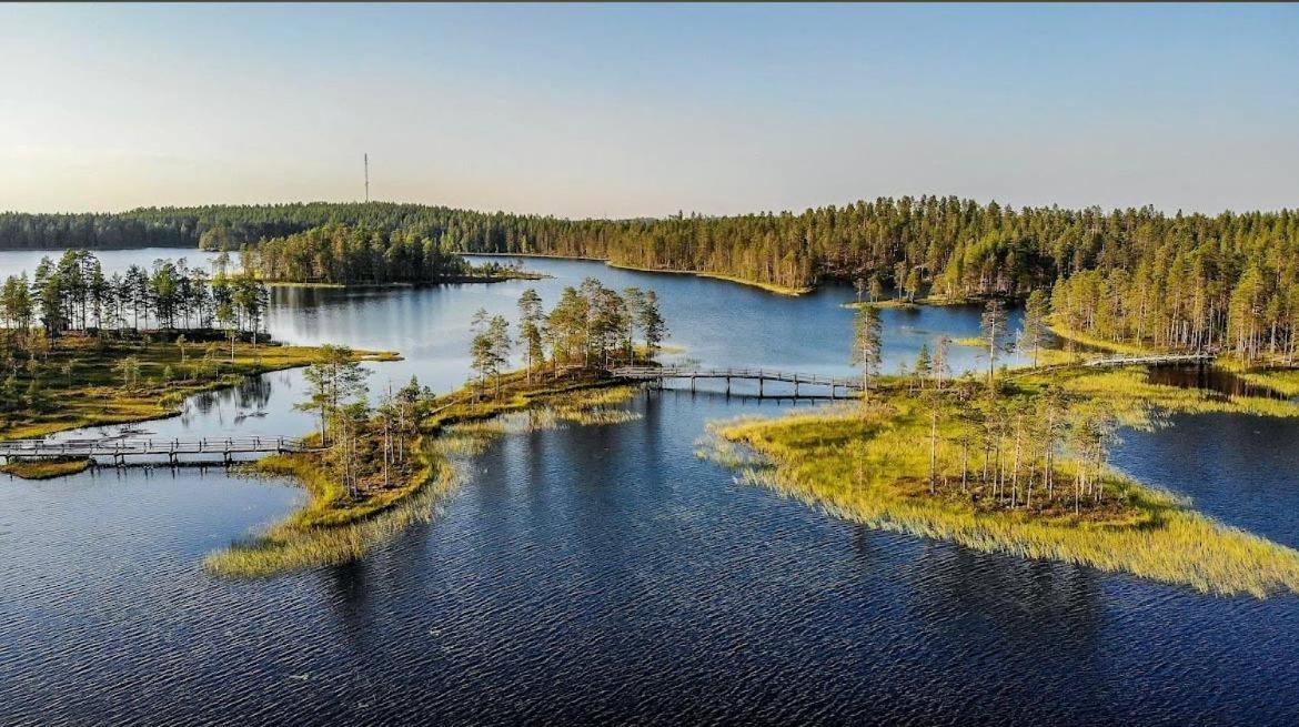 Laahtanen Camping Hotel Ristijärvi Exterior foto