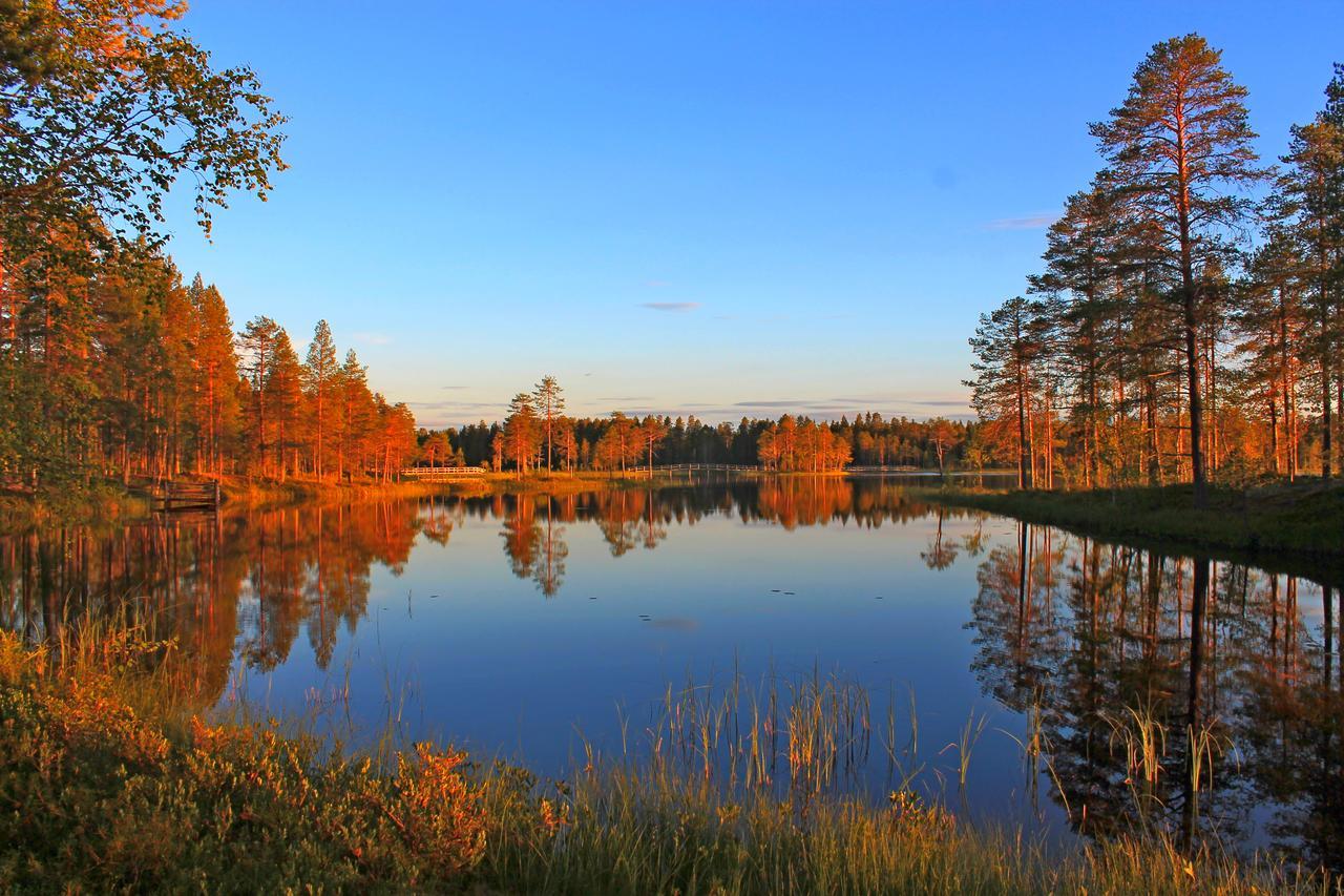 Laahtanen Camping Hotel Ristijärvi Exterior foto