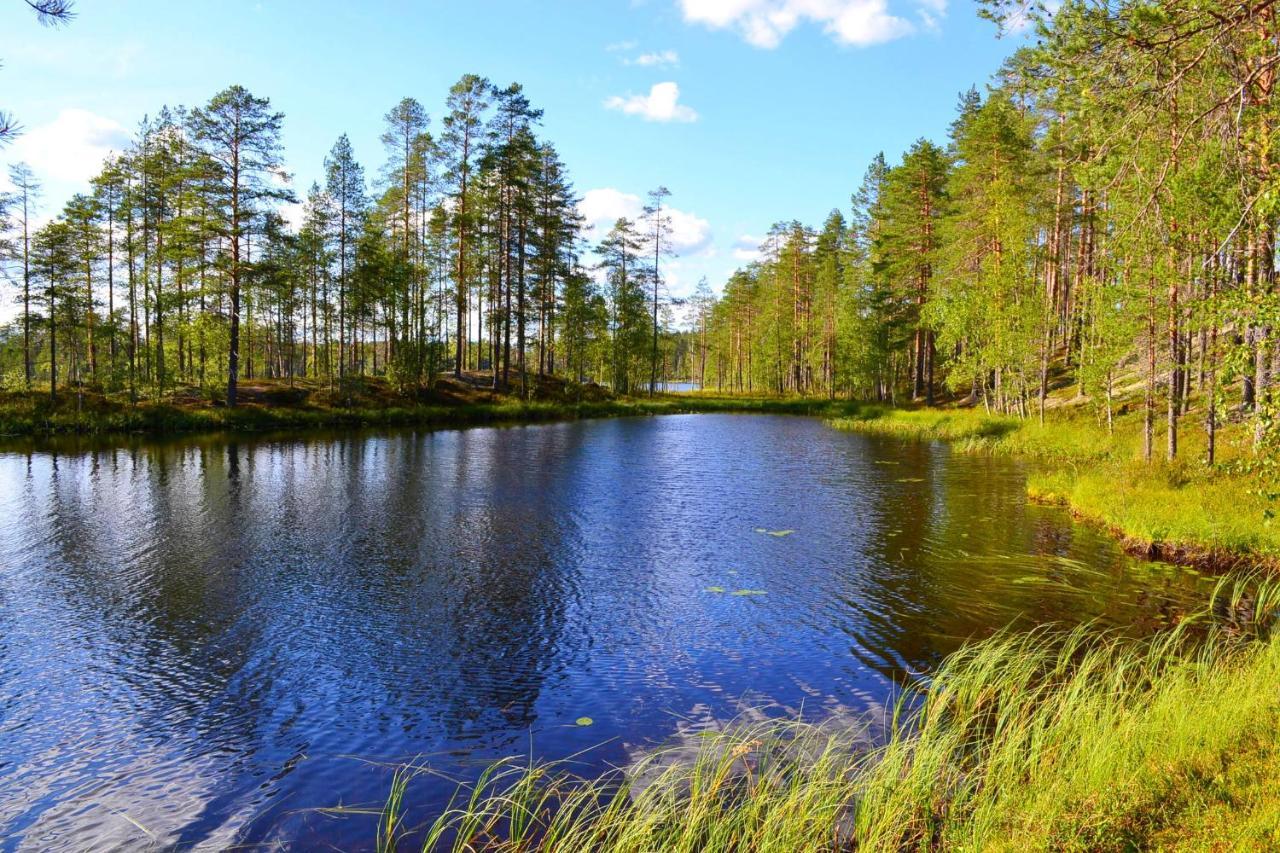 Laahtanen Camping Hotel Ristijärvi Exterior foto